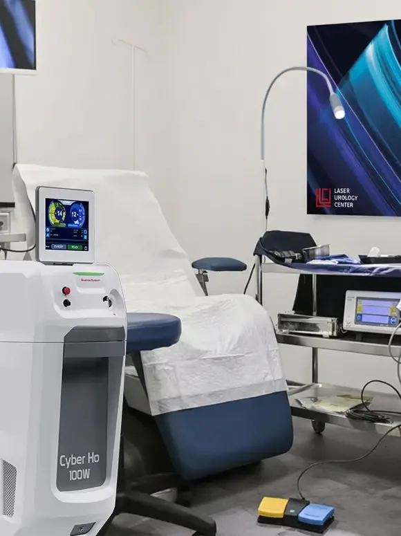 Sala Laser Urology Centra sa Cyber Ho holmijum laserom